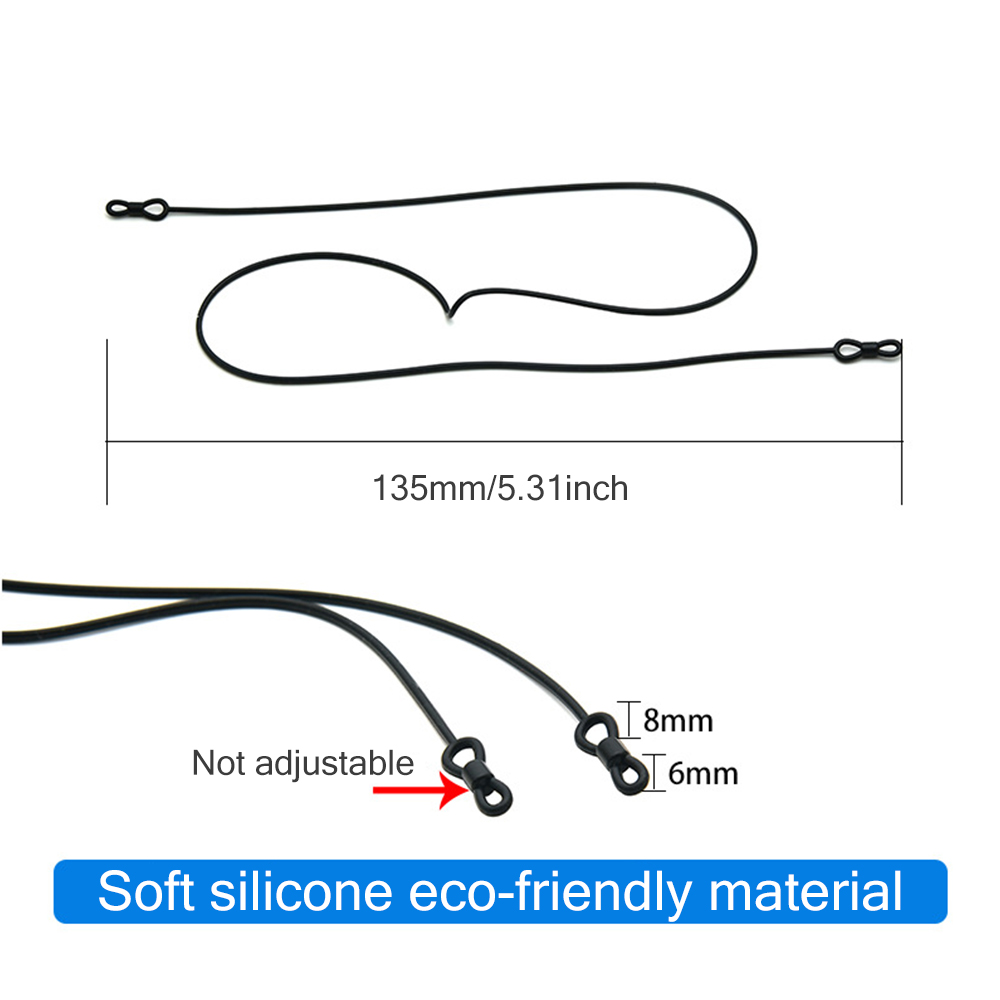 Kleurrijke Siliconen Bril Kett - Sunglass Retainer Cord recensie en prijs